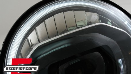 Full LED prednji farovi Angel Eye za pretvorbu u 2018 model / Jeep Wrangler JK (2007-2017), HLJEWJKLED