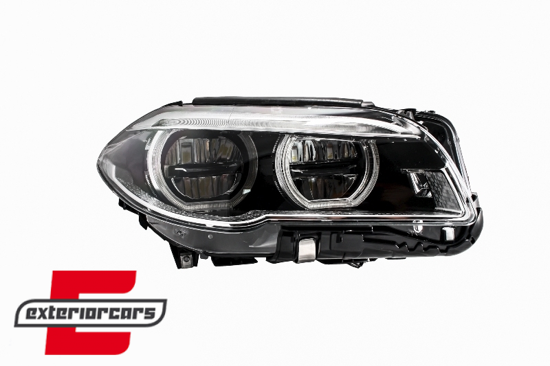 Full LED prednji farovi Angel Eyes / BMW serije 5 F10 F11 LCI (2014-2017), HLBMF10LCILED