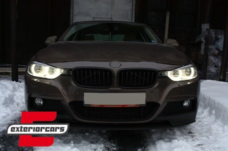 Full LED prednji farovi (chrome) / BMW serije 3 F30 F31 limuzina karavan (2015-2019), HLBMF30LED