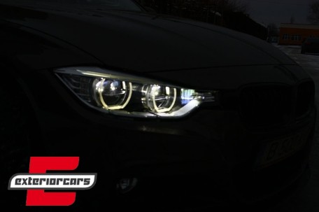 Full LED prednji farovi (chrome) / BMW serije 3 F30 F31 limuzina karavan (2015-2019), HLBMF30LED