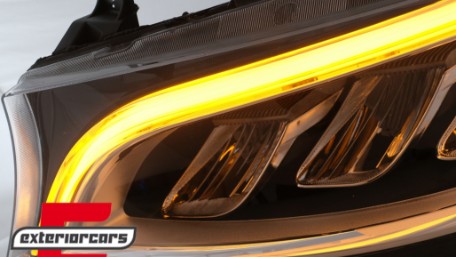 Full LED prednji farovi (crna) / Mercedes Sprinter W907 W910  (2019-2023), HLMBW907