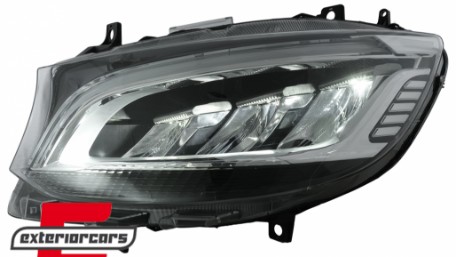 Full LED prednji farovi (crna) / Mercedes Sprinter W907 W910  (2019-2023), HLMBW907
