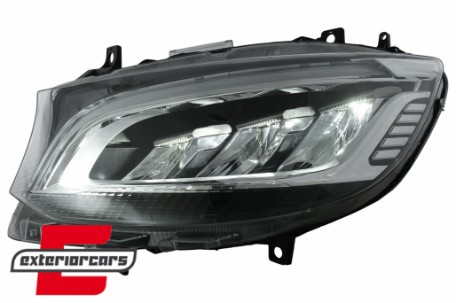 Full LED prednji farovi (crna) / Mercedes Sprinter W907 W910  (2019-2023), HLMBW907