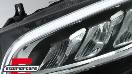 Full LED prednji farovi (crna) / Mercedes Sprinter W907 W910  (2019-2023), HLMBW907