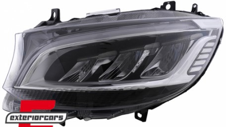 Full LED prednji farovi (crna) / Mercedes Sprinter W907 W910  (2019-2023), HLMBW907
