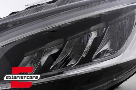 Full LED prednji farovi (crna) / Mercedes Sprinter W907 W910  (2019-2023), HLMBW907