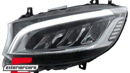 Full LED prednji farovi (crna) / Mercedes Sprinter W907 W910  (2019-2023), HLMBW907