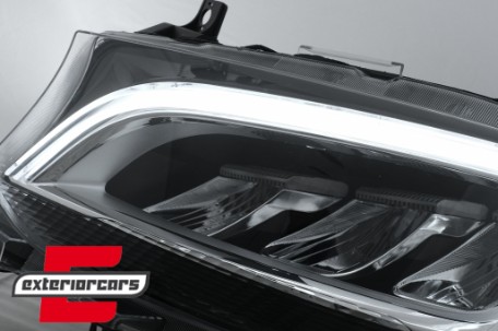Full LED prednji farovi (crna) / Mercedes Sprinter W907 W910  (2019-2023), HLMBW907