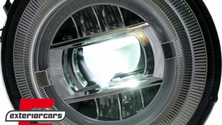 Full LED prednji farovi Facelift 2018 dizajn (chrome) / Mercedes G-klasa W463 (2005-2017), HLMBW463NLC