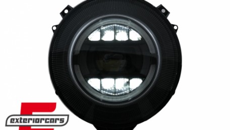 Full LED prednji farovi Facelift 2018 dizajn (crna) / Mercedes G-klasa W463 (2005-2017), HLMBW463NL