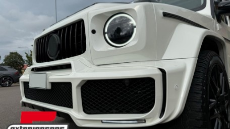 Full LED prednji farovi Facelift 2018 dizajn (crna) / Mercedes G-klasa W463 (2005-2017), HLMBW463NL