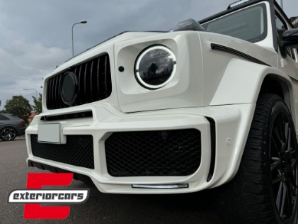 Full LED prednji farovi Facelift 2018 dizajn (crna) / Mercedes G-klasa W463 (2005-2017), HLMBW463NL