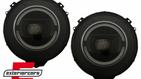 Full LED prednji farovi Facelift 2018 dizajn (crna) / Mercedes G-klasa W463 (2005-2017), HLMBW463NL