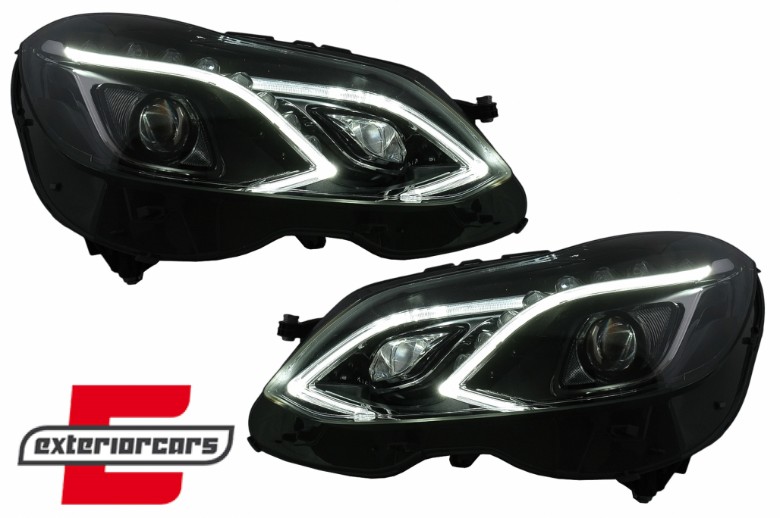 Full LED prednji farovi Facelift dizajn / Mercedes E-klasa W212 (2009-2012), HLMBW212FL09