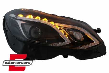 Full LED prednji farovi Facelift dizajn / Mercedes E-klasa W212 (2009-2012), HLMBW212FL09