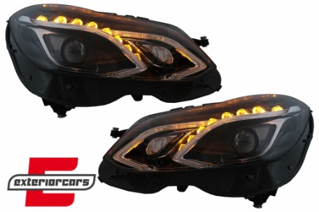 Full LED prednji farovi Facelift dizajn / Mercedes E-klasa W212 (2009-2012), HLMBW212FL09
