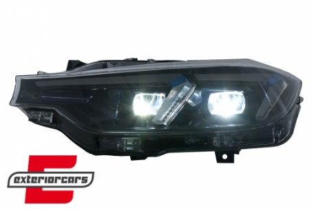 Full LED prednji farovi nadogradnja u G20 2024 dizajn / BMW serije 3 F30 F31 limuzina karavan (10.2011-05.2015), HLBMF30NLH