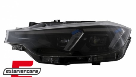 Full LED prednji farovi nadogradnja u G20 2024 dizajn / BMW serije 3 F30 F31 
limuzina karavan (10.2011-2019), HLBMF30NLX