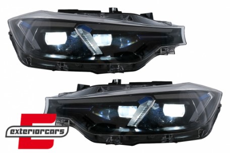 Full LED prednji farovi nadogradnja u G20 2024 dizajn / BMW serije 3 F30 F31 limuzina karavan (10.2011-2019), HLBMF30NLX
