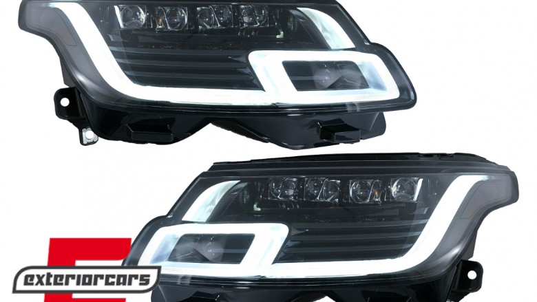 Full LED prednji farovi pretvorba u 2018+ dizajn / Land Range Rover IV Vogue SUV L405 (2013-2017), HLRRVL405OE
