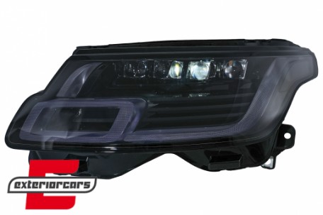 Full LED prednji farovi pretvorba u 2018+ dizajn / Land Range Rover IV Vogue SUV L405 (2013-2017), HLRRVL405OE