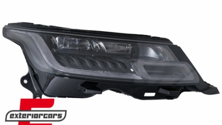 Full LED prednji farovi SEQ žmigavci pretvorba u 2018 model Matrix look / Range Rover Sport L494 (2013-2017), HLRRSL494FL