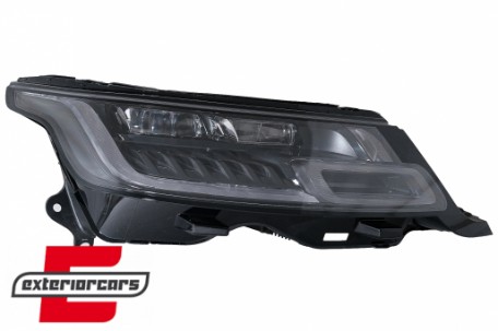 Full LED prednji farovi SEQ žmigavci pretvorba u 2018 model Matrix look / Range Rover Sport L494 (2013-2017), HLRRSL494FL