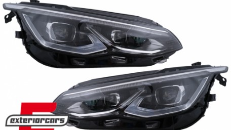Full LED prednji farovi SEQ žmigavci / VW Golf 8 VII (2020-2024), HLVWG8