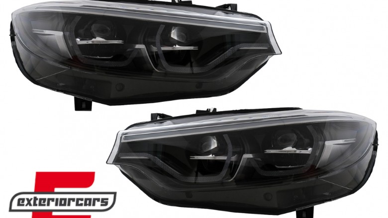 Full LED prednji farovi za pretvorbu iz Xenon u LED / BMW serije 4 F32 F33 F36 (2013-2019), HLBMF32NL