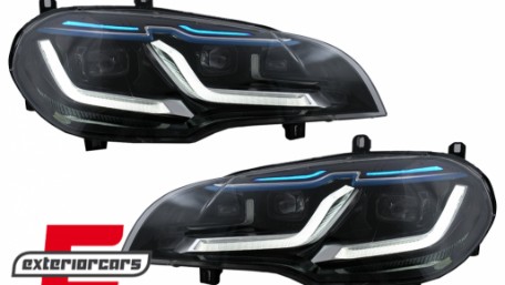 Full LED prednji farovi za pretvorbu iz Xenon u LED / BMW X5 E70 (2007-2013), HLBME70NL
