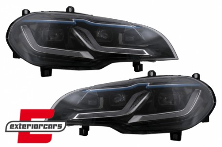 Full LED prednji farovi za pretvorbu iz Xenon u LED / BMW X5 E70 (2007-2013), HLBME70NL