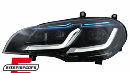 Full LED prednji farovi za pretvorbu iz Xenon u LED / BMW X5 E70 (2007-2013), HLBME70NL