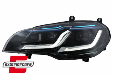 Full LED prednji farovi za pretvorbu iz Xenon u LED / BMW X5 E70 (2007-2013), HLBME70NL