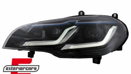 Full LED prednji farovi za pretvorbu iz Xenon u LED / BMW X5 E70 (2007-2013), HLBME70NL