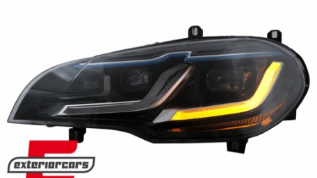 Full LED prednji farovi za pretvorbu iz Xenon u LED / BMW X5 E70 (2007-2013), HLBME70NL