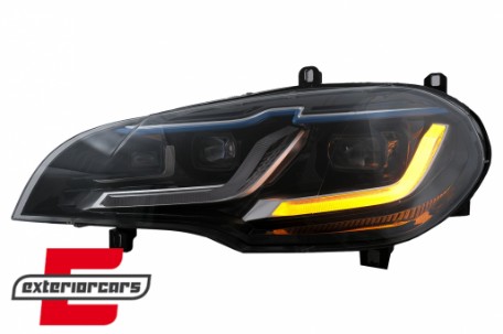 Full LED prednji farovi za pretvorbu iz Xenon u LED / BMW X5 E70 (2007-2013), HLBME70NL