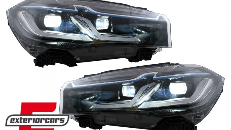 Full LED prednji farovi za pretvorbu iz Xenon u LED / BMW X5 F15 (2013-2018), HLBMF15NL