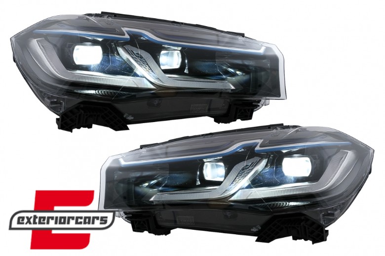 Full LED prednji farovi za pretvorbu iz Xenon u LED / BMW X5 F15 (2013-2018), HLBMF15NL