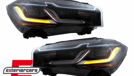 Full LED prednji farovi za pretvorbu iz Xenon u LED / BMW X5 F15 (2013-2018), HLBMF15NL