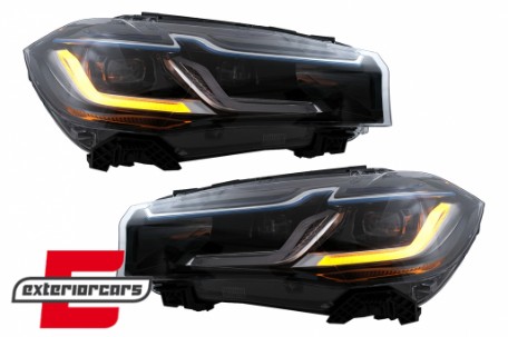 Full LED prednji farovi za pretvorbu iz Xenon u LED / BMW X5 F15 (2013-2018), HLBMF15NL