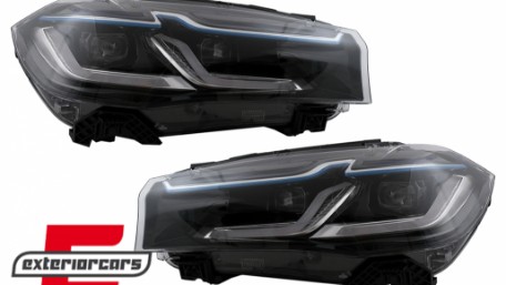 Full LED prednji farovi za pretvorbu iz Xenon u LED / BMW X5 F15 (2013-2018), HLBMF15NL