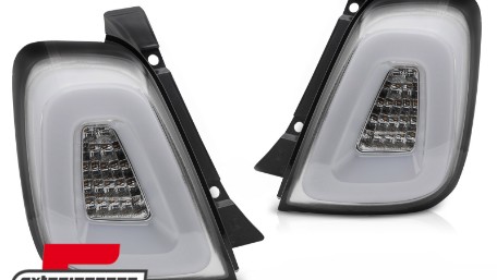 Full LED stražnja svjetla (bijela) / Fiat 500 Hatchback Cabrio (2015-2020), LDFI07