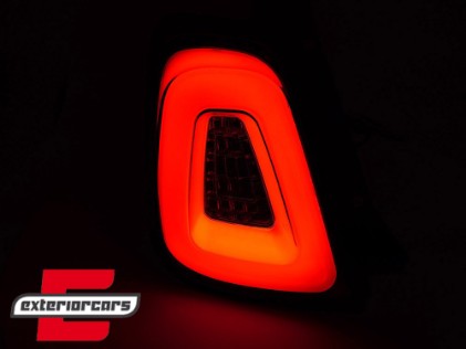 Full LED stražnja svjetla (bijela) / Fiat 500 Hatchback Cabrio (2015-2020), LDFI07