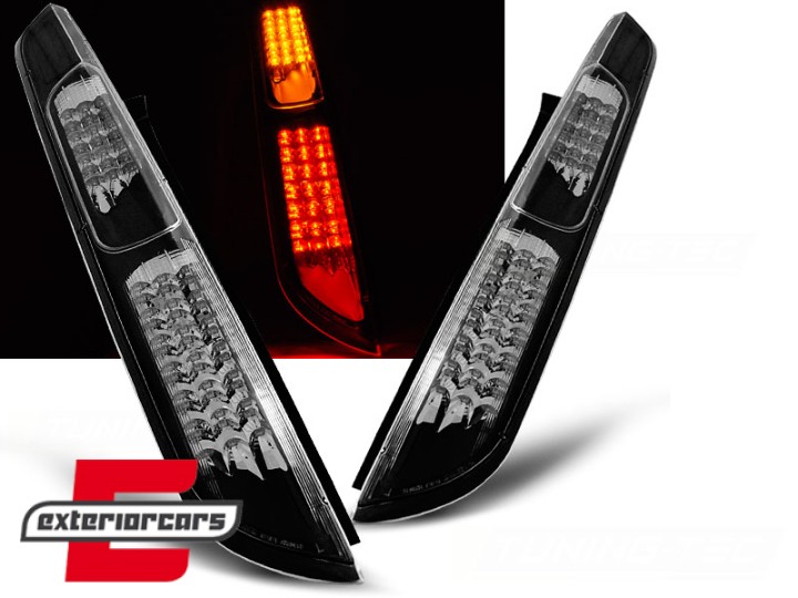 Full LED stražnja svjetla (crna) / Ford Focus Mk2 Hatchback (2008-2011) Facelift, LDFO31