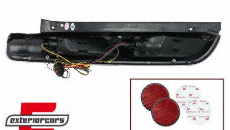 Full LED stražnja svjetla (crna) / Ford Focus Mk2 Hatchback (2008-2011) Facelift, LDFO31