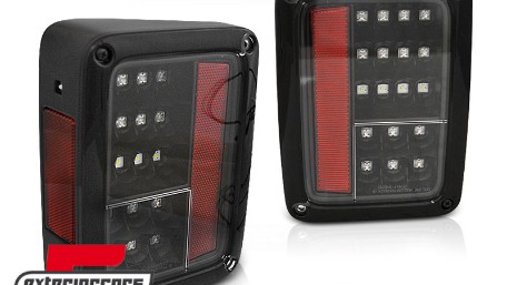 Full LED stražnja svjetla (crna) / Jeep Wrangler JK (2007-2017), LDCH23