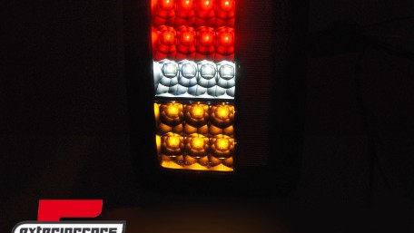 Full LED stražnja svjetla (crna) / Jeep Wrangler JK (2007-2017), LDCH23