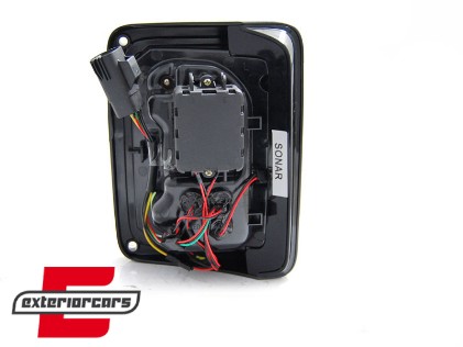 Full LED stražnja svjetla (crna) / Jeep Wrangler JK (2007-2017), LDCH23