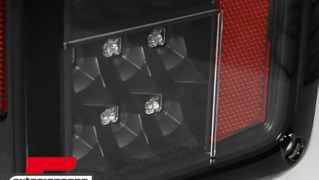 Full LED stražnja svjetla (crna) / Jeep Wrangler JK (2007-2017), LDCH23