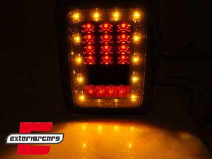 Full LED stražnja svjetla (crna) / Jeep Wrangler JK (2007-2017), LDCH25